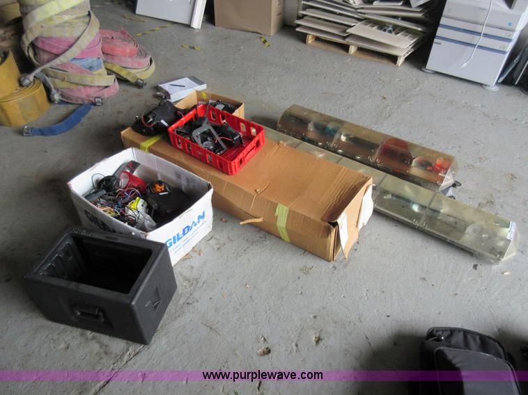 image for item AX9498 Assorted emergency equipment