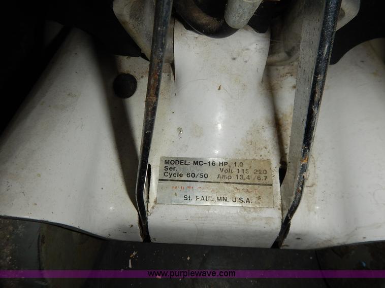 image for item BC9577 Multi-Clean 12" floor buffer