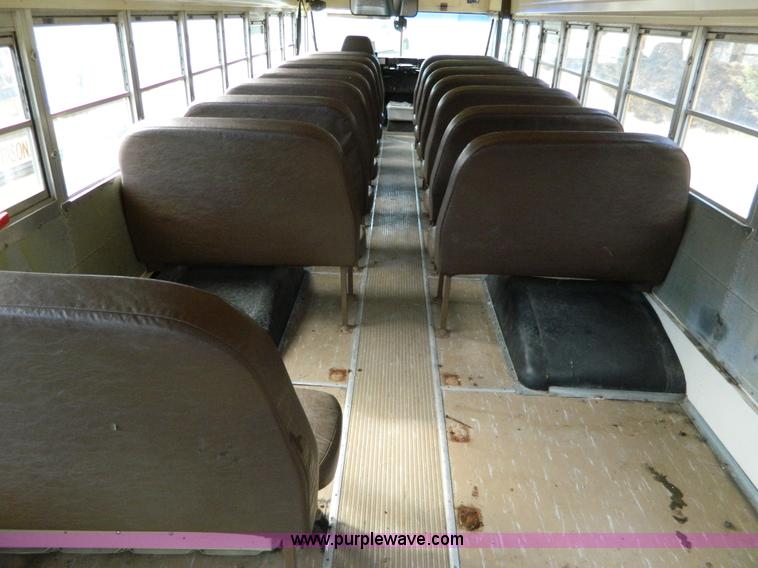 image for item D6114 1998 Chevrolet B7 Blue Bird school bus