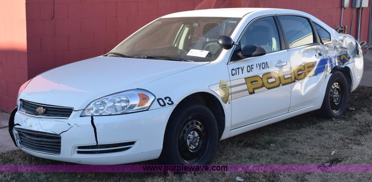 image for item E6276 2008 Chevrolet Impala Police