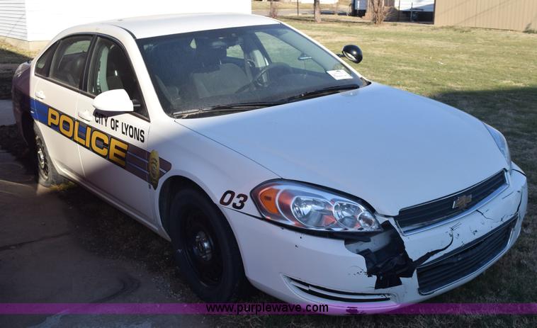 image for item E6276 2008 Chevrolet Impala Police