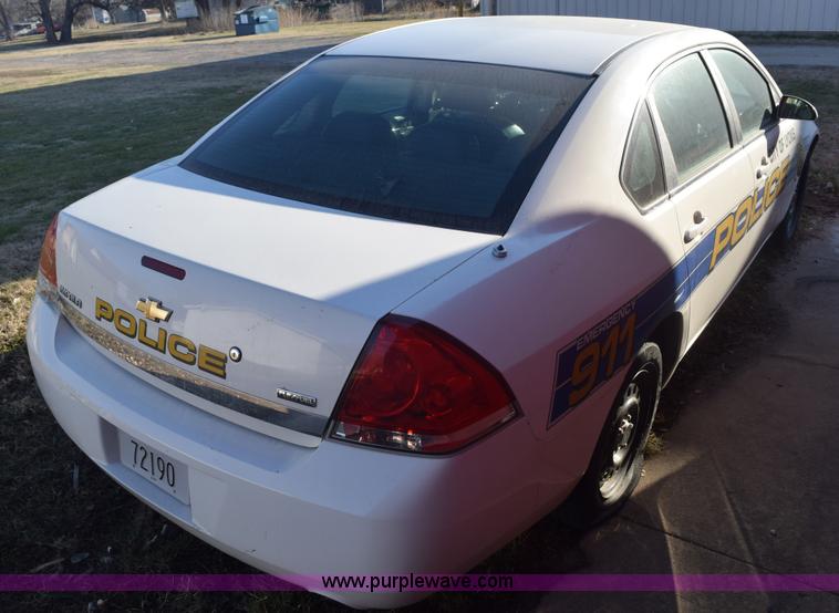 image for item E6276 2008 Chevrolet Impala Police