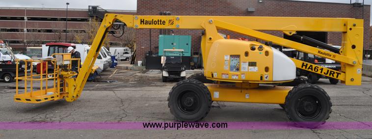 image for item F2101 2005 Haulotte HA61 JRT boom lift