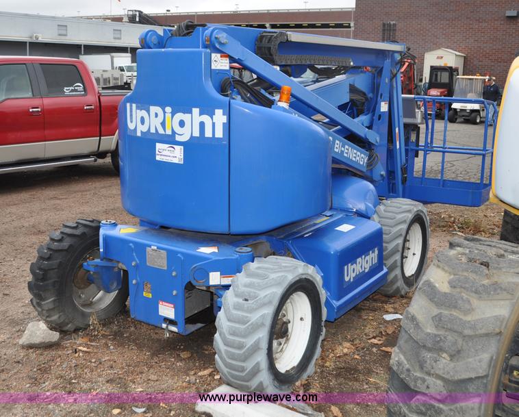 image for item F2102 2002 Up Right AB46 Bi-Energy boom lift
