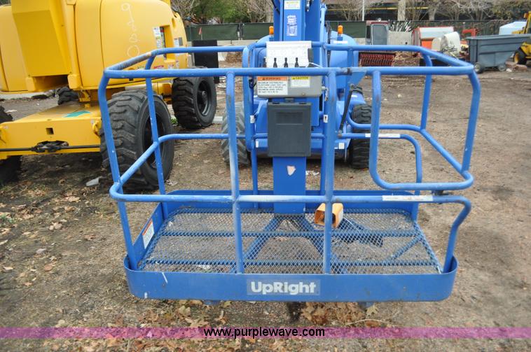 image for item F2102 2002 Up Right AB46 Bi-Energy boom lift
