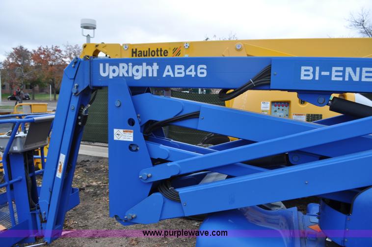 image for item F2102 2002 Up Right AB46 Bi-Energy boom lift