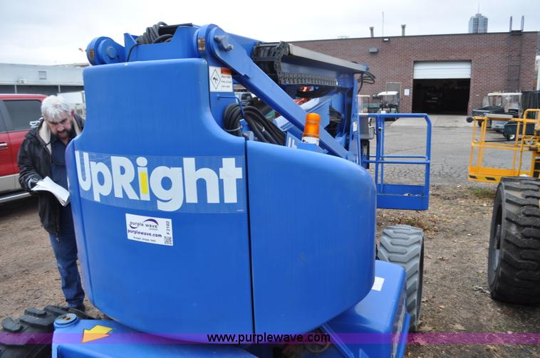 image for item F2102 2002 Up Right AB46 Bi-Energy boom lift