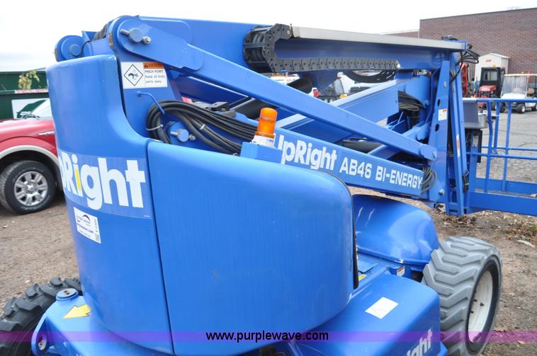 image for item F2102 2002 Up Right AB46 Bi-Energy boom lift