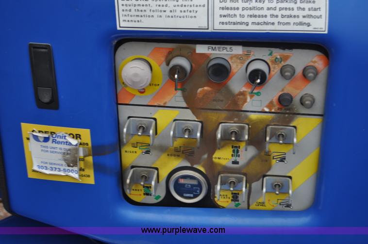 image for item F2102 2002 Up Right AB46 Bi-Energy boom lift