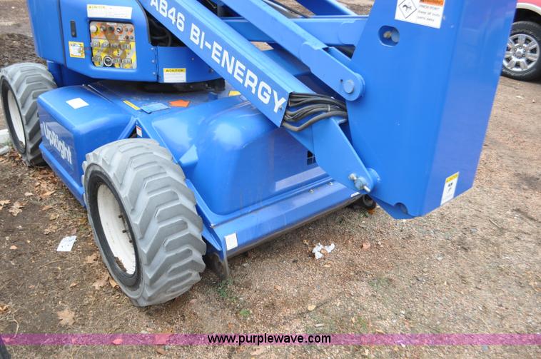 image for item F2102 2002 Up Right AB46 Bi-Energy boom lift