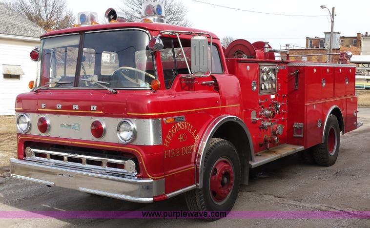 image for item F8368 1973 Ford Boardman 900 fire truck