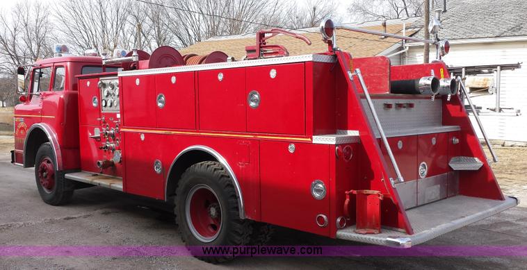 image for item F8368 1973 Ford Boardman 900 fire truck
