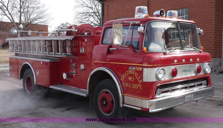 image for item F8368 1973 Ford Boardman 900 fire truck