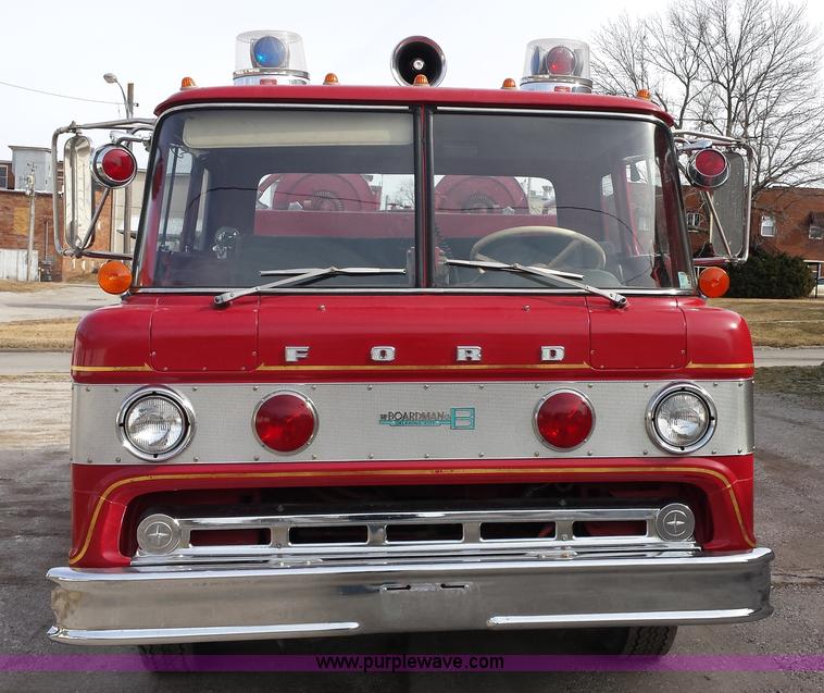 image for item F8368 1973 Ford Boardman 900 fire truck