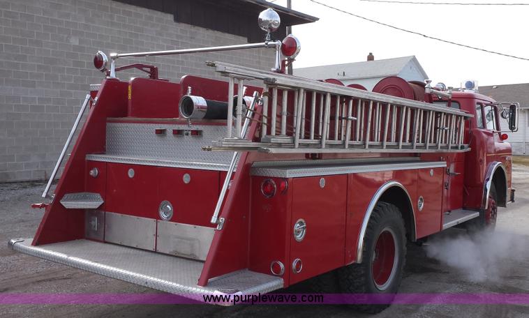 image for item F8368 1973 Ford Boardman 900 fire truck