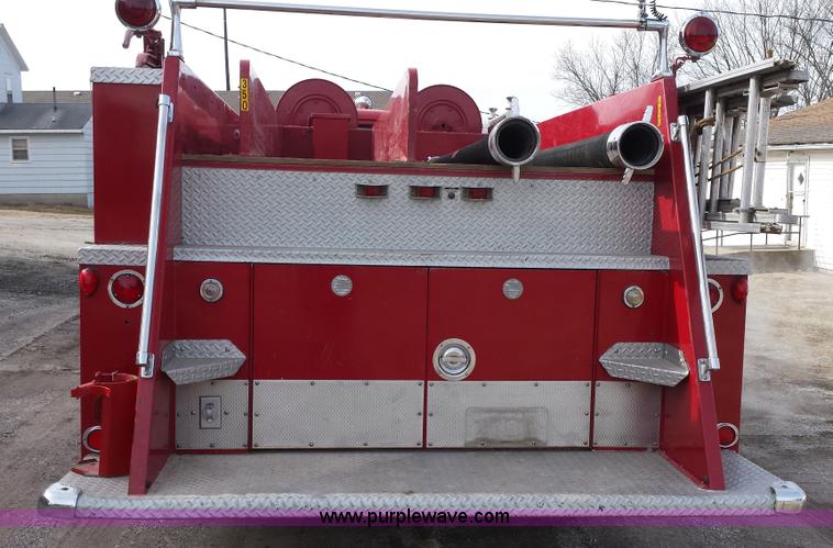 image for item F8368 1973 Ford Boardman 900 fire truck