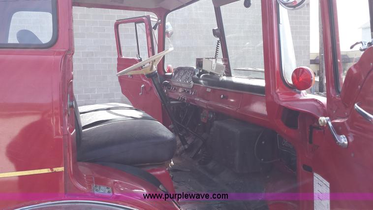 image for item F8368 1973 Ford Boardman 900 fire truck