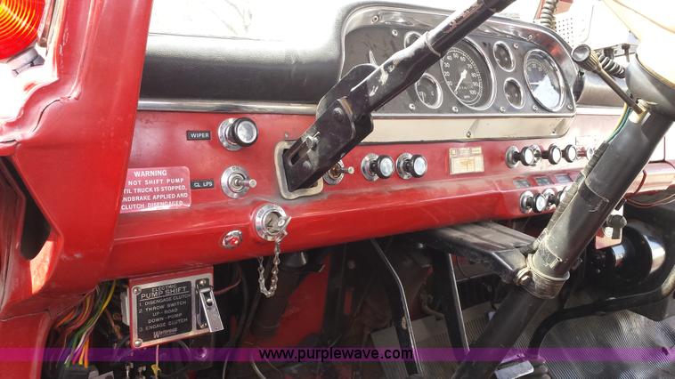 image for item F8368 1973 Ford Boardman 900 fire truck