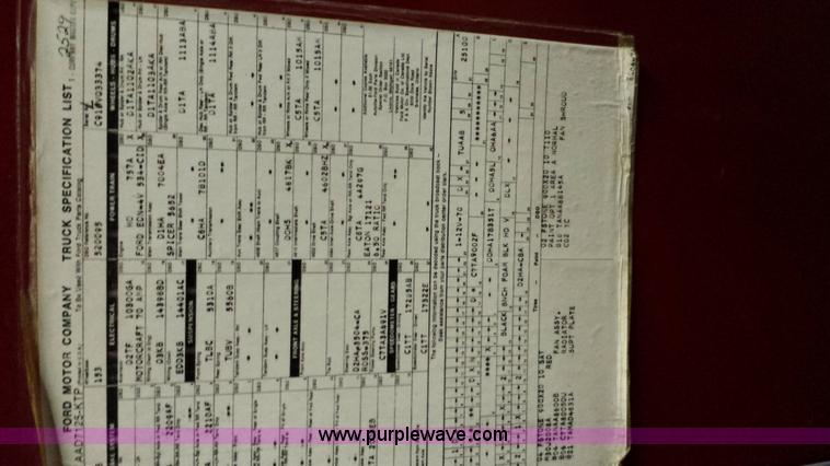 image for item F8368 1973 Ford Boardman 900 fire truck