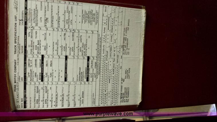 image for item F8368 1973 Ford Boardman 900 fire truck