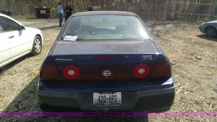 image for item F8372 2002 Chevrolet Impala