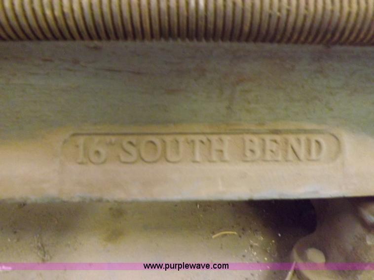 image for item K3212 South Bend metal lathe
