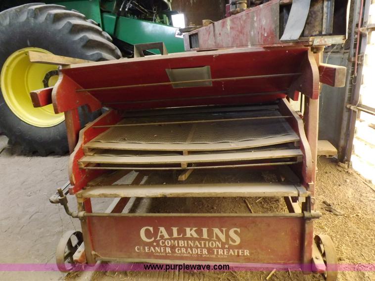 image for item K3219 Calkins combination seed cleaner, grader, treater