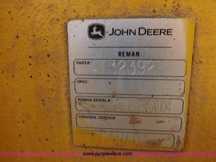 image for item K3227 2001 John Deere 772CH motor grader