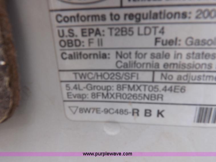 image for item K3239 2008 Ford Expedition XLT SUV