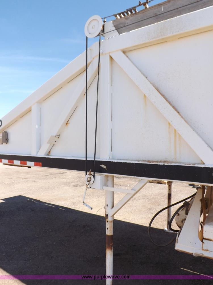 image for item K3244 1988 Ranco bottom dump trailer