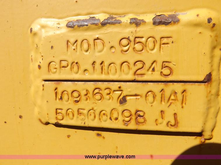 image for item K3246 1995 Caterpillar 950F Series II wheel loader