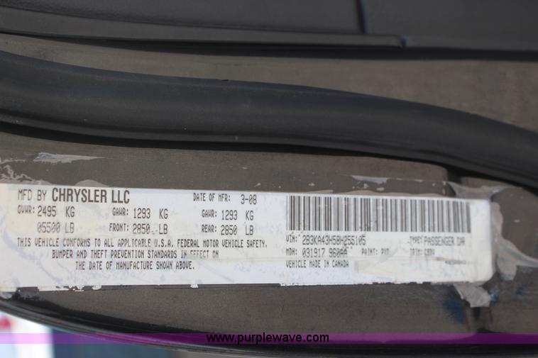 image for item K8950 2008 Dodge Charger