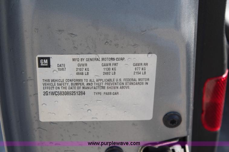 image for item K8998 2008 Chevrolet Impala LT