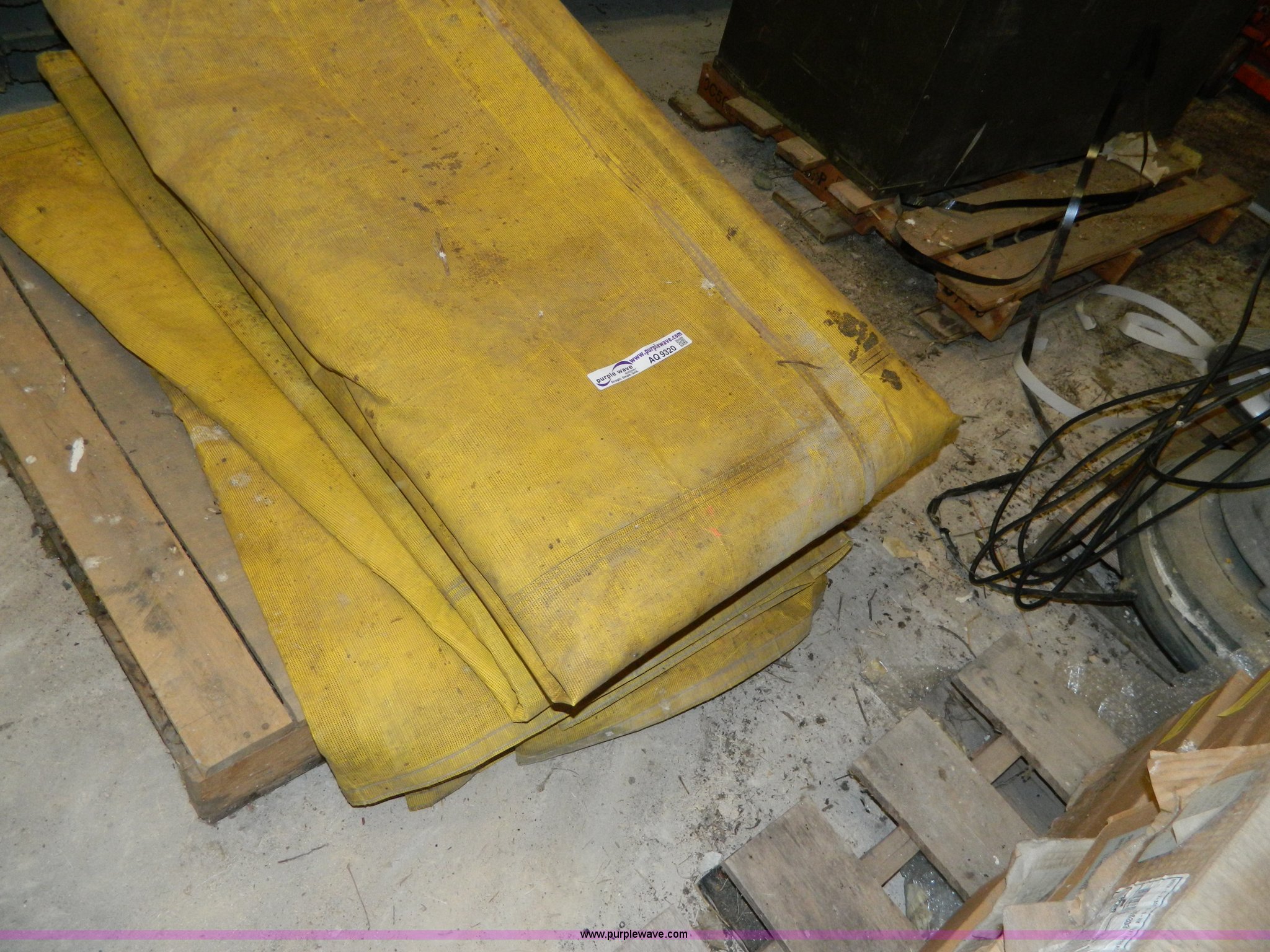 Assorted tarps in Salina, KS Item AQ9320 sold Purple Wave