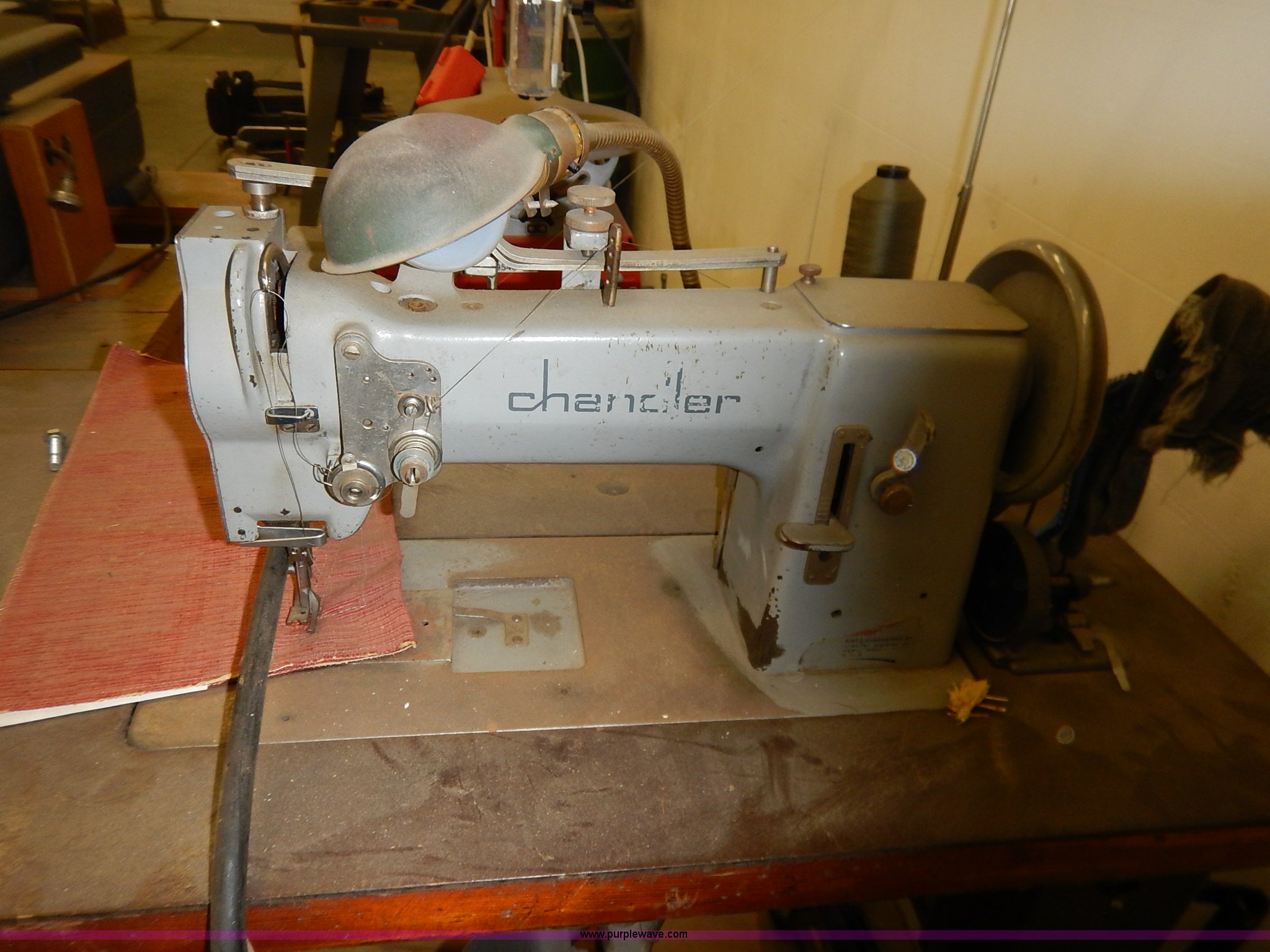 Chandler Industrial sewing machine in Manhattan, KS Item AV9545 sold