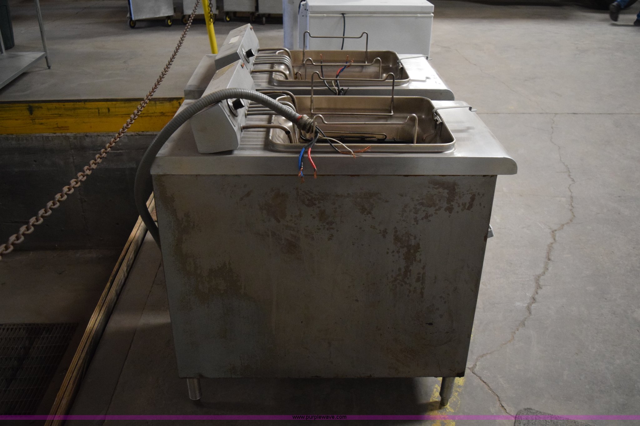 (2) Hobart fryers in McPherson, KS Item BP9815 sold Purple Wave