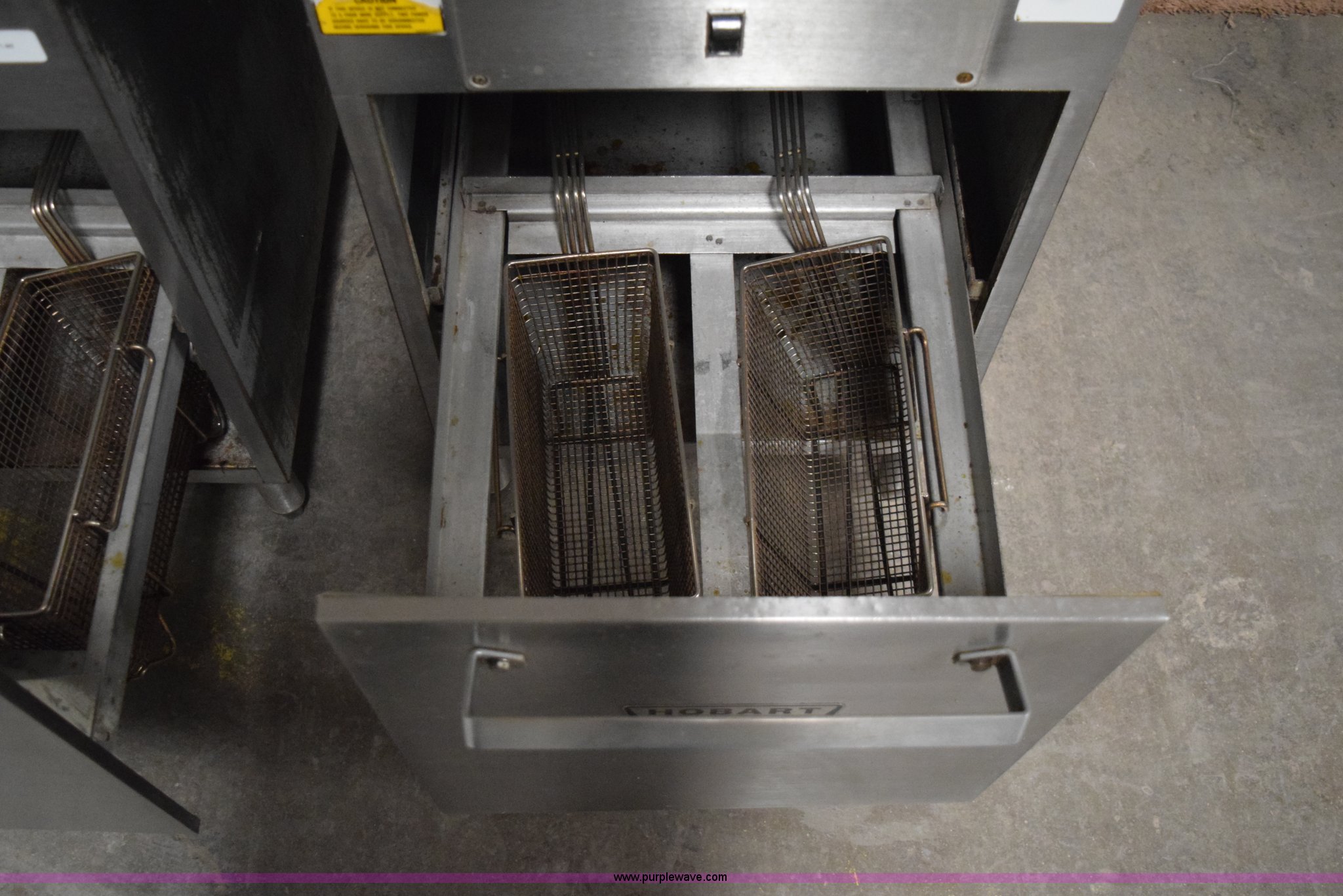 (2) Hobart fryers in McPherson, KS Item BP9815 sold Purple Wave
