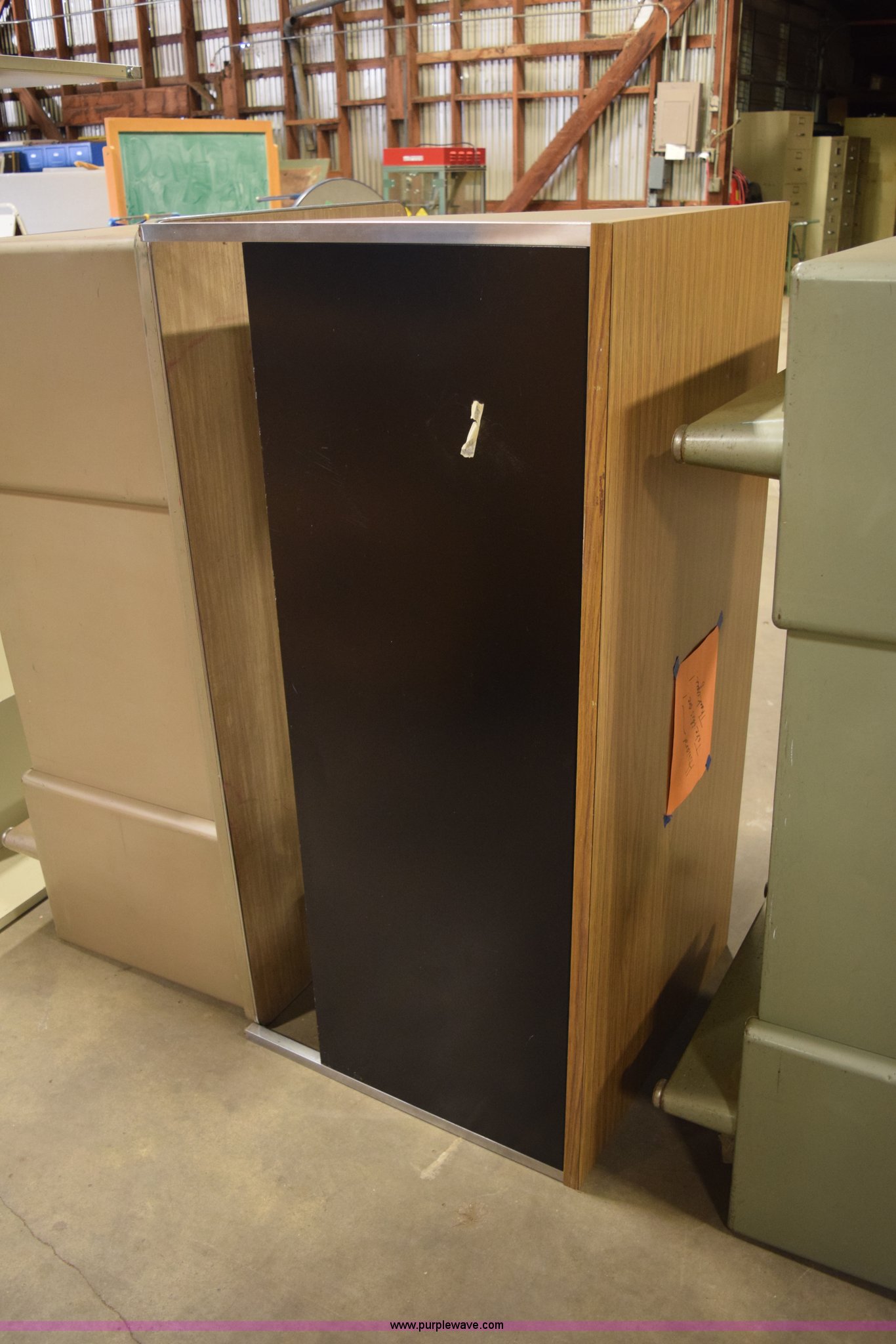 Assorted office desks in Hutchinson, KS Item BP9849 sold Purple Wave