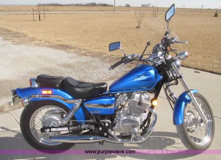 image for item AV9215 2009 Honda Rebel CMX250C motorcycle