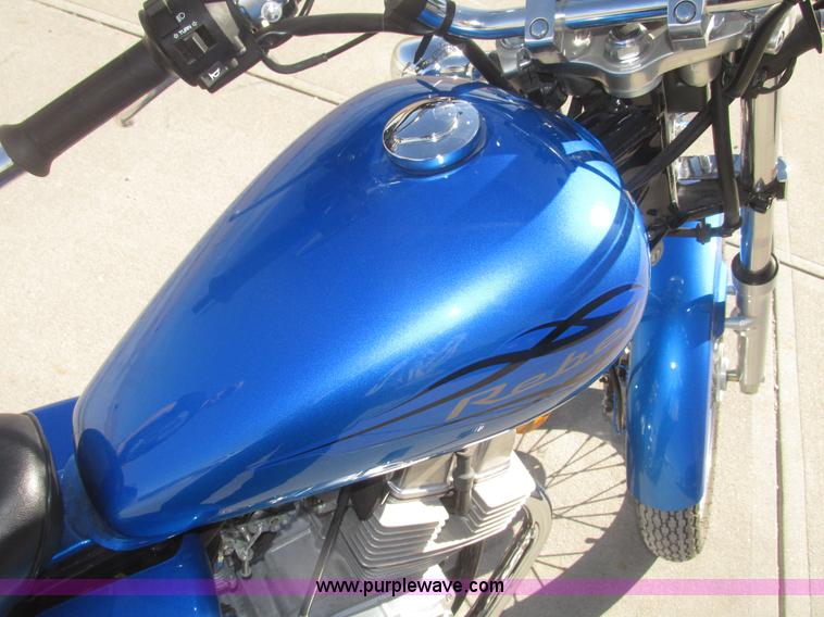 image for item AV9215 2009 Honda Rebel CMX250C motorcycle