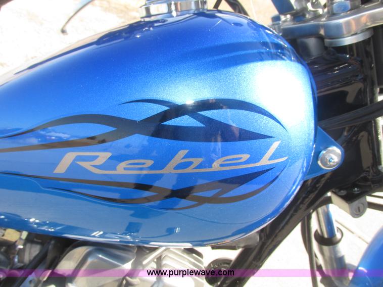 image for item AV9215 2009 Honda Rebel CMX250C motorcycle