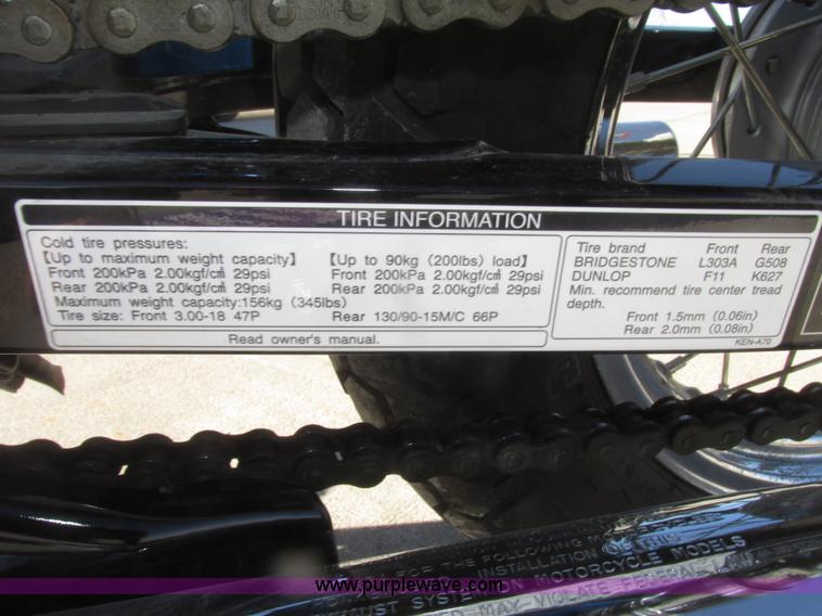 image for item AV9215 2009 Honda Rebel CMX250C motorcycle