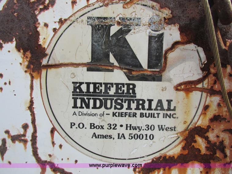 image for item AW9721 1995 Fabrique hose reel trailer