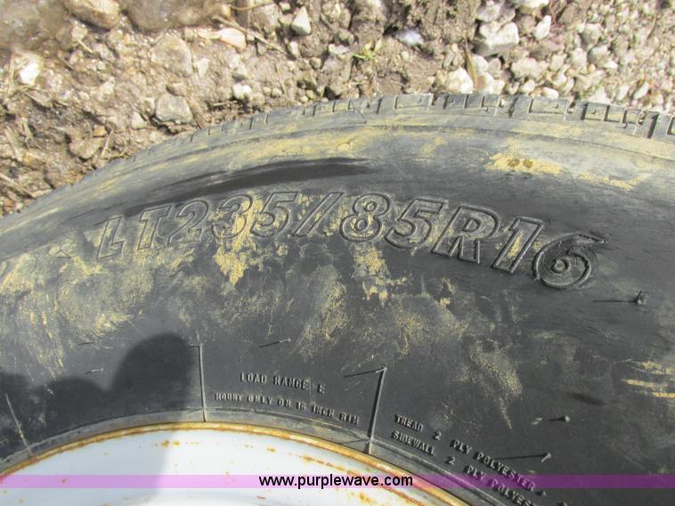 image for item AW9721 1995 Fabrique hose reel trailer