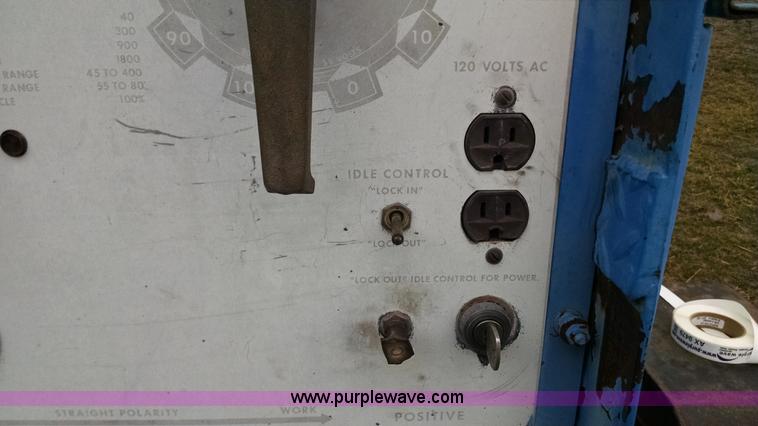 image for item AX9480 Miller Big 40 welder/generator