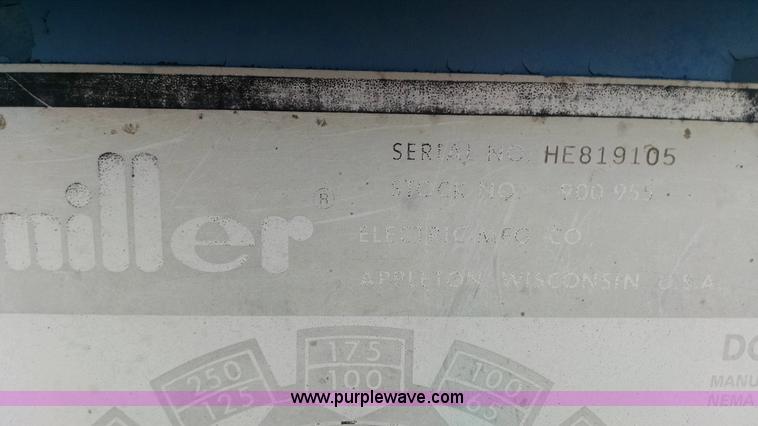 image for item AX9480 Miller Big 40 welder/generator