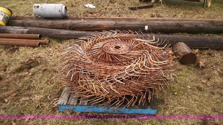 image for item AX9484 (12) hay rake wheels