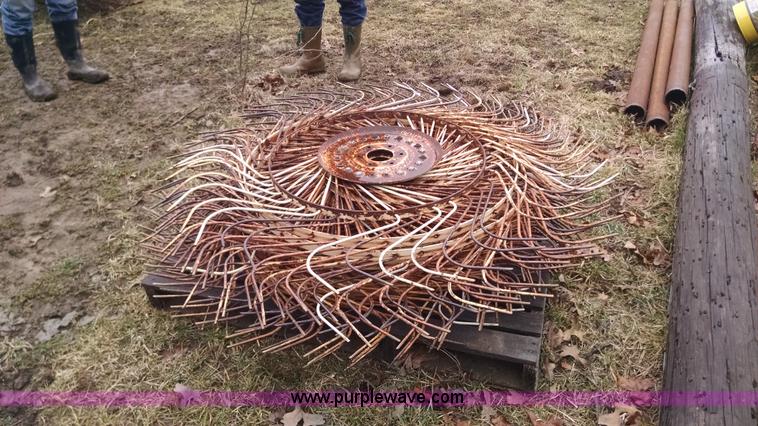 image for item AX9484 (12) hay rake wheels