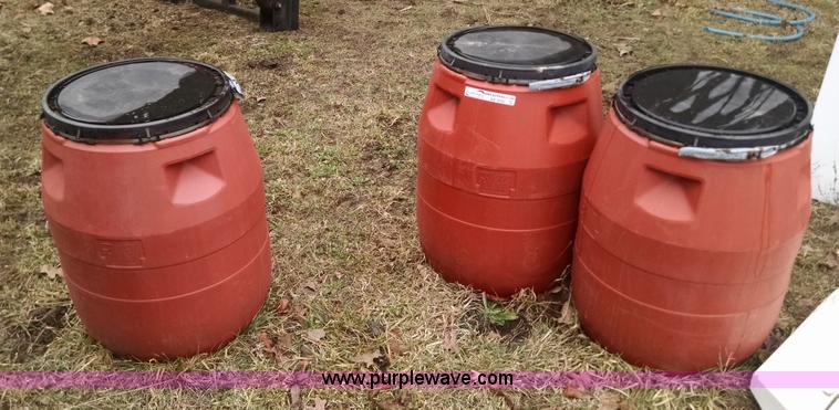 image for item AX9486 (3) 55 gallon barrels sea mineral