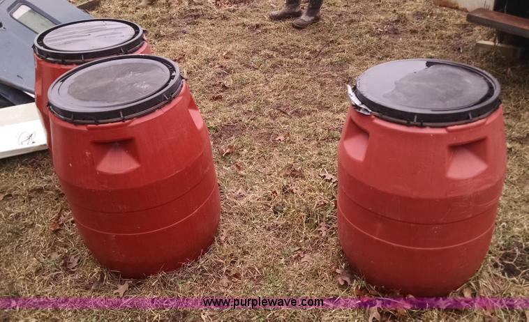 image for item AX9486 (3) 55 gallon barrels sea mineral